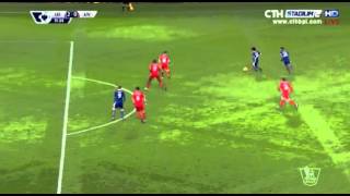 Jamie Vardy second goal against Liverpool 20 [upl. by Eicam]