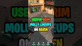 USE THESE BRIM LINEUPS on HAVEN valorantcoach valorant valorantclips lineups [upl. by Vashtia]