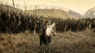 Carga de los Rohirrim en los campos de Pelennor  Español castellano [upl. by Ellenyl]