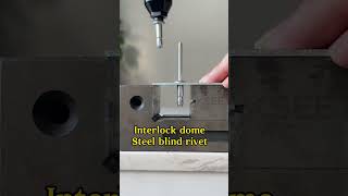 KSEET Structural Interlocking Blind Rivet316quot Dia All Steel Interlock HIGH Strength Rivetrivet [upl. by Neirda]