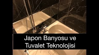 Japon Banyosu ve Tuvalet Teknolojisi I Japonlarda Banyo Kültürü [upl. by Anilorac]