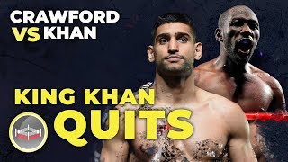 Terence Crawford vs Amir quotKing Quitterquot Khan knockdown breakdown and analysis [upl. by Chang]