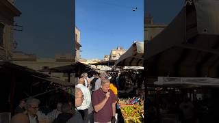 Market in Italy  Palermo Market  Ballaro Market  Italy Telugu Vlogs  Student life in Italy Fish [upl. by Asen406]