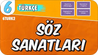 Söz Sanatları 📙 6TURK2 2025 [upl. by Aridni]