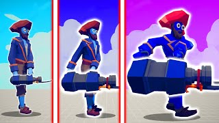 EVOLUTION OF SUPER HARPOONER  TABS  Totally Accurate Battle Simulator [upl. by Merilyn]