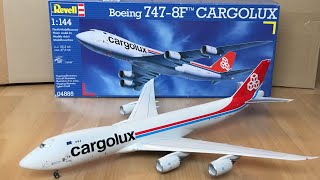 Assembly  Revell 1144 scale Boeing 7478F Cargolux  Zocker J for Captain Joe👋🏻 [upl. by Akemat]