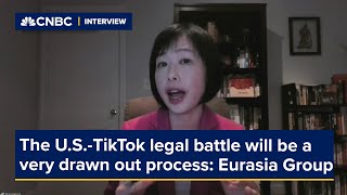 The USTikTok legal battle will be a very drawn out process Eurasia Group says [upl. by Dietsche521]