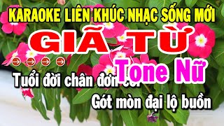 Karaoke Liên Khúc Tone Nữ Dễ Hát Nhất  Giã Từ  Nhạc Sống Bolero Mới Chuẩn Hay  Tuyển Chọn [upl. by Yatzeck563]