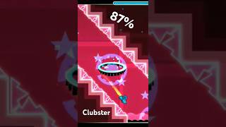 geometrydash gd short 87 clubster 😭 [upl. by Akialam]