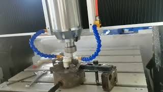 Machining Ceramic Zirconia with CNC Milling Machine [upl. by Ailegnave]