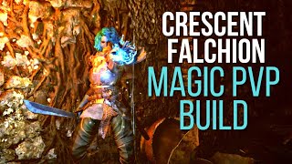 Crescent Falchion Magic PvP Build  Demons Souls PS5 [upl. by Eirtemed493]