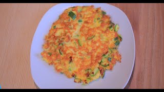 Frittata con fiori di zucca e zucchina [upl. by Lipp]