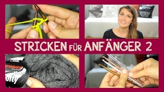 Stricken für Anfänger  Alle Infos TEIL 2 [upl. by Chappy36]