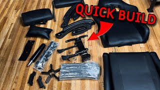 Shahoo Gaming Chair  Assembly amp Review [upl. by Aihsel]