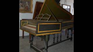 Rudolph Dolmetsch plays Scarlattis Sonata in D K 53 on harpsichord [upl. by Ttiwed]