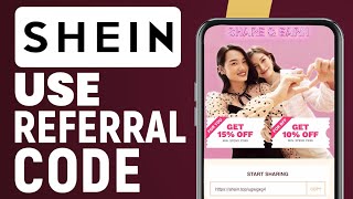 How To Use Referral Code On Shein  EASY Tutorial [upl. by Lednam]