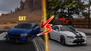 Dodge Charger RT vs SXT Which is better [upl. by Rehtaeh]