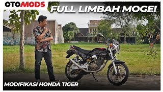 Honda Tiger Paling Hedon SeIndonesia  OtoMods  Indonesia [upl. by Nohs]