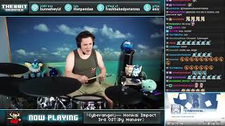 The8BitDrummer plays quot「Cyberangel」—— Honkai Impact 3rd OST（By Hanser）quot  Honkai Impact 3rd [upl. by Madigan]