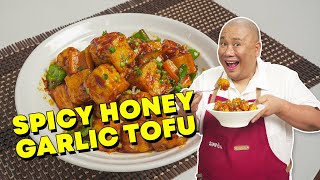 Paborito ang tofu Perfect sa inyo ang Simpol Honey Garlic Tofu Recipe  SIMPOL  CHEF TATUNG [upl. by Sims891]