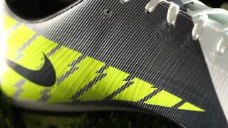 Nike Mercurial Vapor Superfly III WhiteBlackYellowmp4 [upl. by Trudnak]