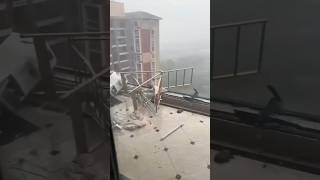 ⚠️ Windstorm in China wbjadventures windstorm hurricane [upl. by Eimat891]