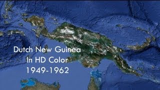 Dutch New Guinea in HD Color 19491962 [upl. by Dan]