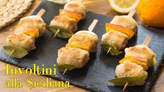 Involtini alla Siciliana  Ricetta Spiedini di Carne al Forno  55Winston55 [upl. by Valtin]