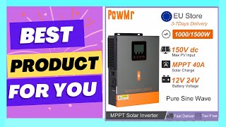 PowMr 15KW 1KW Pure Sine Wave Hybrid Inverter DC [upl. by Ravi]