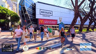 【4K】Asi es el RECOLETA URBAN MALL  SHOPPING BUENOS AIRES 🇦🇷 [upl. by Nilyac125]