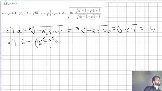 13 1 Pierwiastki Działania na pierwiastkach Przykłady a b i c [upl. by Ortrud]