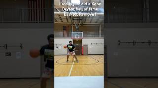 I really just did a Kobe Bryant hall of fame basketball move [upl. by Eilerua603]