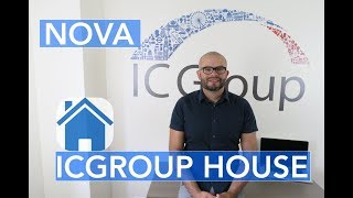 Tour na nova ICGroup House  Acomodação Estudantil [upl. by Hartmann835]