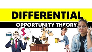 Differential Opportunity Theory I Theories of Crime I Criminology [upl. by Lombardy679]