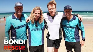 Conan OBrien learns how to be a Bondi Lifeguard [upl. by Ahron]