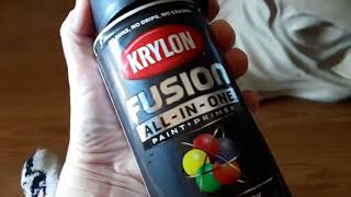 Review on Krylon Fusion Spray Paint [upl. by Enomyar]