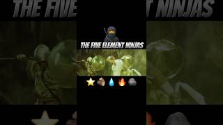 The Five Element Ninjas  Chinese Super Ninja 👊🏽💥🥷 shorts youtubeshorts fiveelements ninja [upl. by Ciapas]