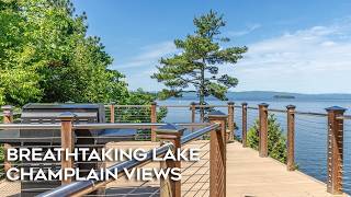 Stunning Lakefront Home for Sale in Burlington Vermont [upl. by Kalila]