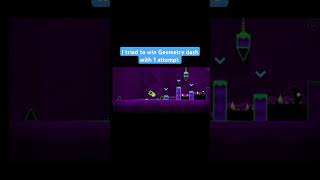 I tried to win Geometry dash with 1 attempt [upl. by Roper]