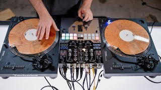 Technics SL1200MK7 Turntable  Cut Chemist Scratch Techniques [upl. by Derayne517]