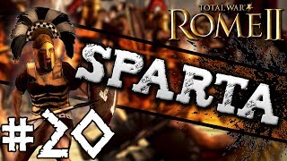 Total War Rome II Sparta Campaign 20  Aggressive Expansion [upl. by Oxford463]