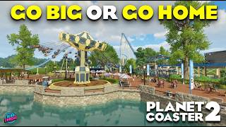 BampM Hyper Coaster  And Splashdown  Planet Coaster 2 Realistic Park Series  Ep 3 [upl. by Clint551]