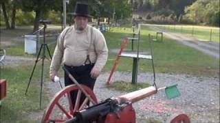 Civil War Hughes Breechloading Cannon [upl. by Margi363]