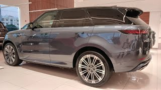 THE NEW RANGE ROVER SPORT HSE EDITION DYNAMIC P400 VARESINE BLUE  Full Review [upl. by Atikan711]