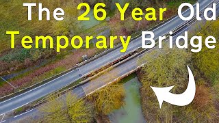 The 26 Year Old Temporary Bridge  A128 Chipping Ongar Essex [upl. by Lerat]