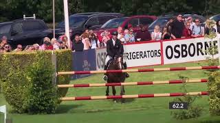 Hickstead Speed Derby winners 2024 Elliott Rowe and Hyperion [upl. by Dwan]