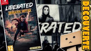 Découverte de Liberated Enhanced Edition actionplateforme dans un futur dystopique sur Switch [upl. by Seltzer]