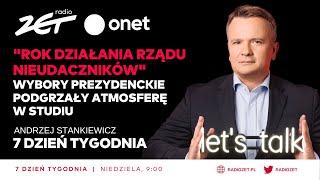 Wybory prezydenckie podgrzały atmosferę w studiu Radia ZET quotRok działania rządu nieudacznikówquot [upl. by Lory]