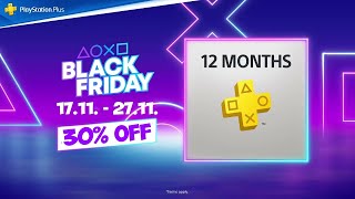 BLACK FRIDAY 2023 PS PLUS DISCOUNT [upl. by Elijah557]