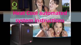 heat cool automated system instructions [upl. by Wilonah]